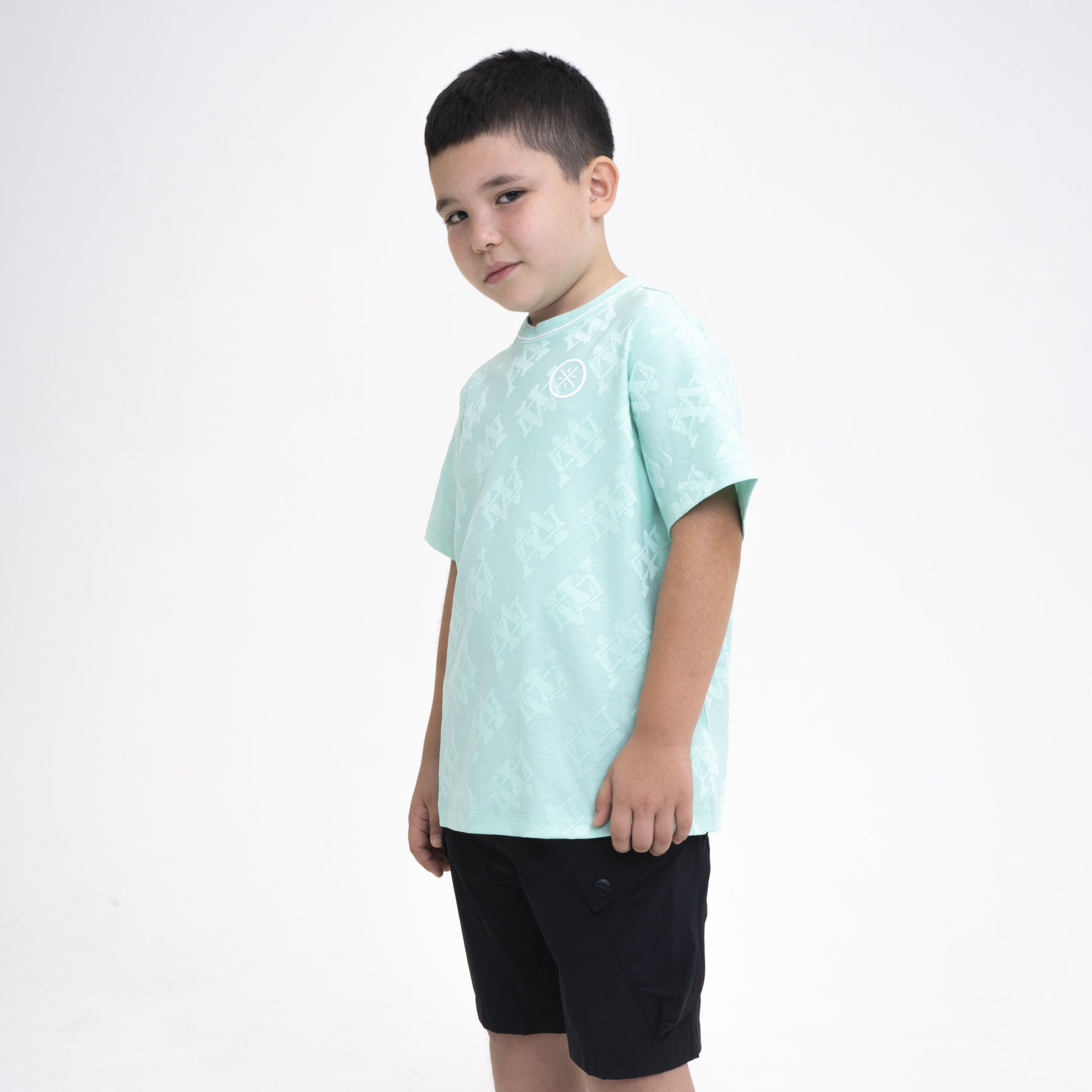 YHSU109-4 Футболка Wade зелёная