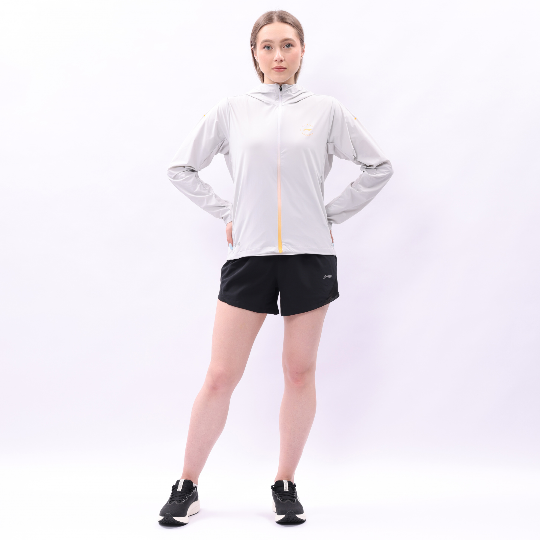 AFDV252-8 Ветровка Jogging серый