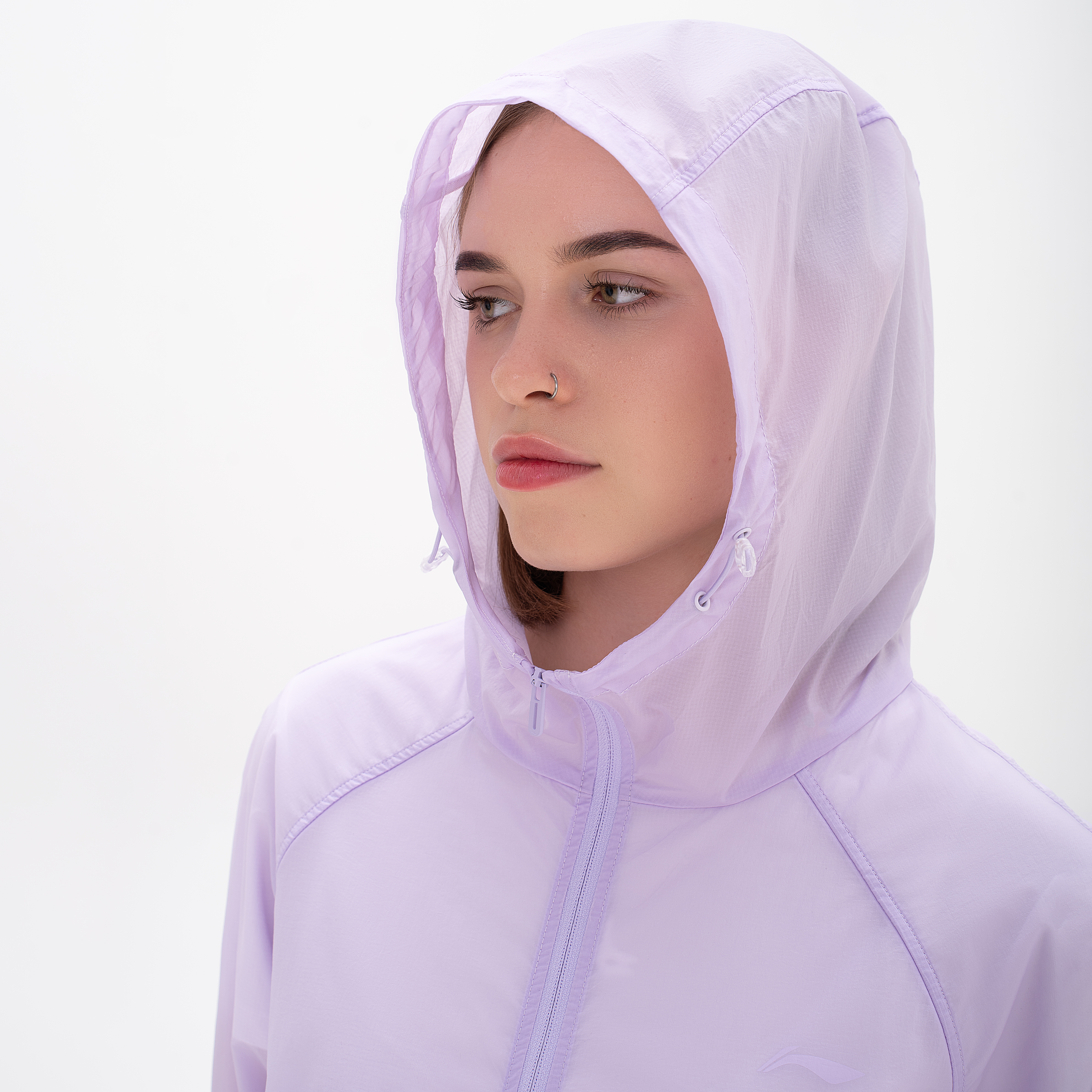 AFDU460-4 Ветровка Fitness фиолетовый