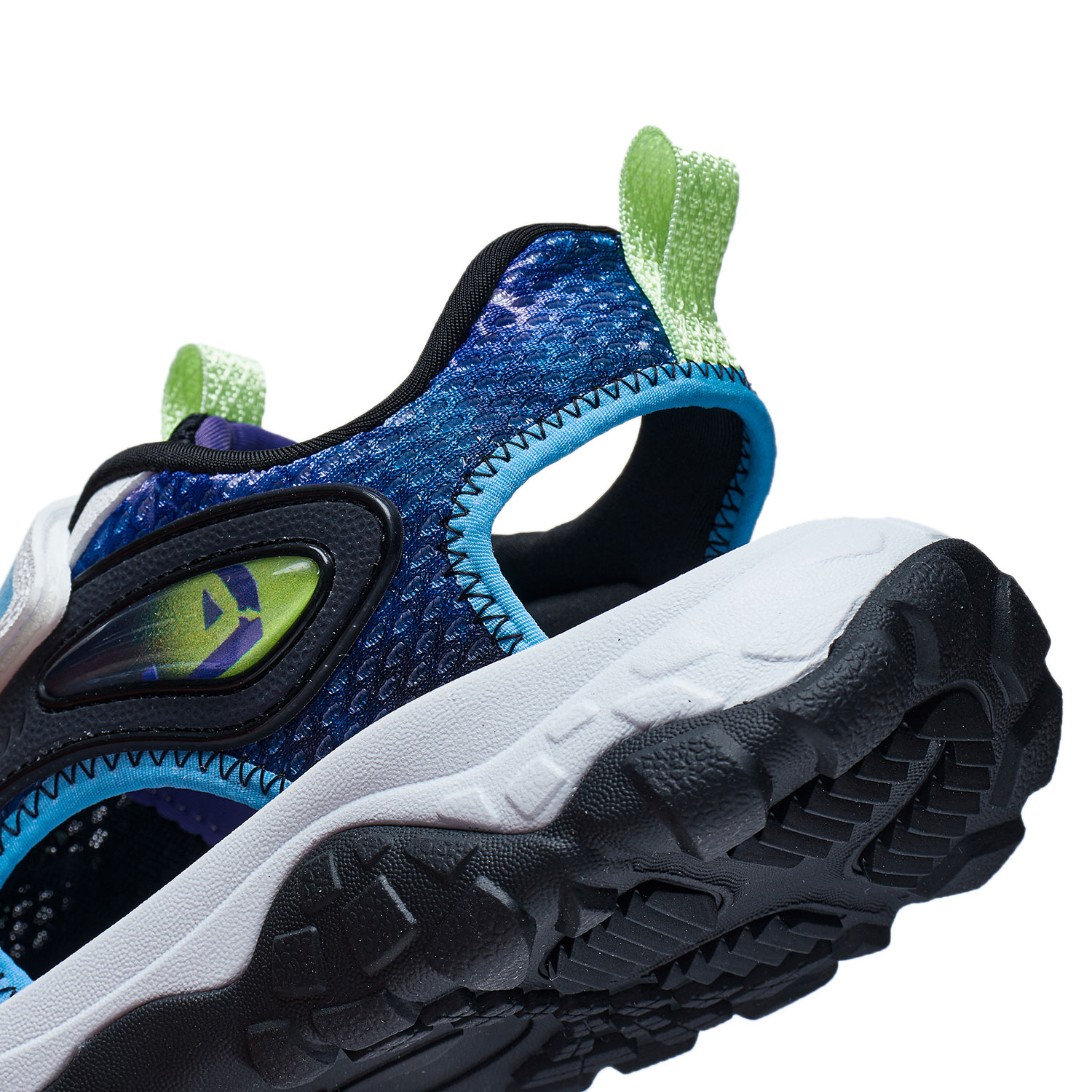 YKUT006-3 Lifestyle Youth Sandals Standard White/Black/Liberty Purple Camo