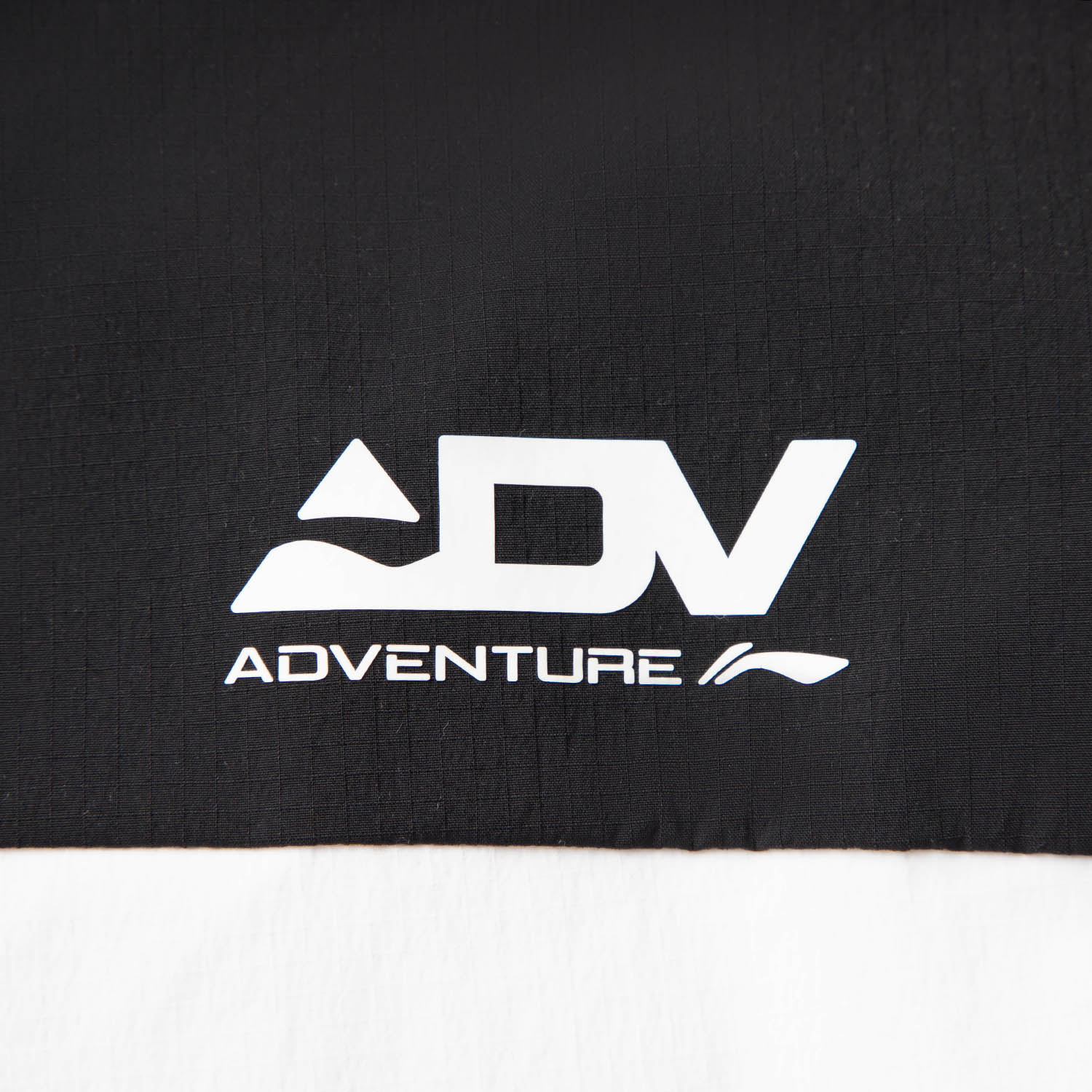 AFYV001-1 Ветровка Trail Running белый / черный