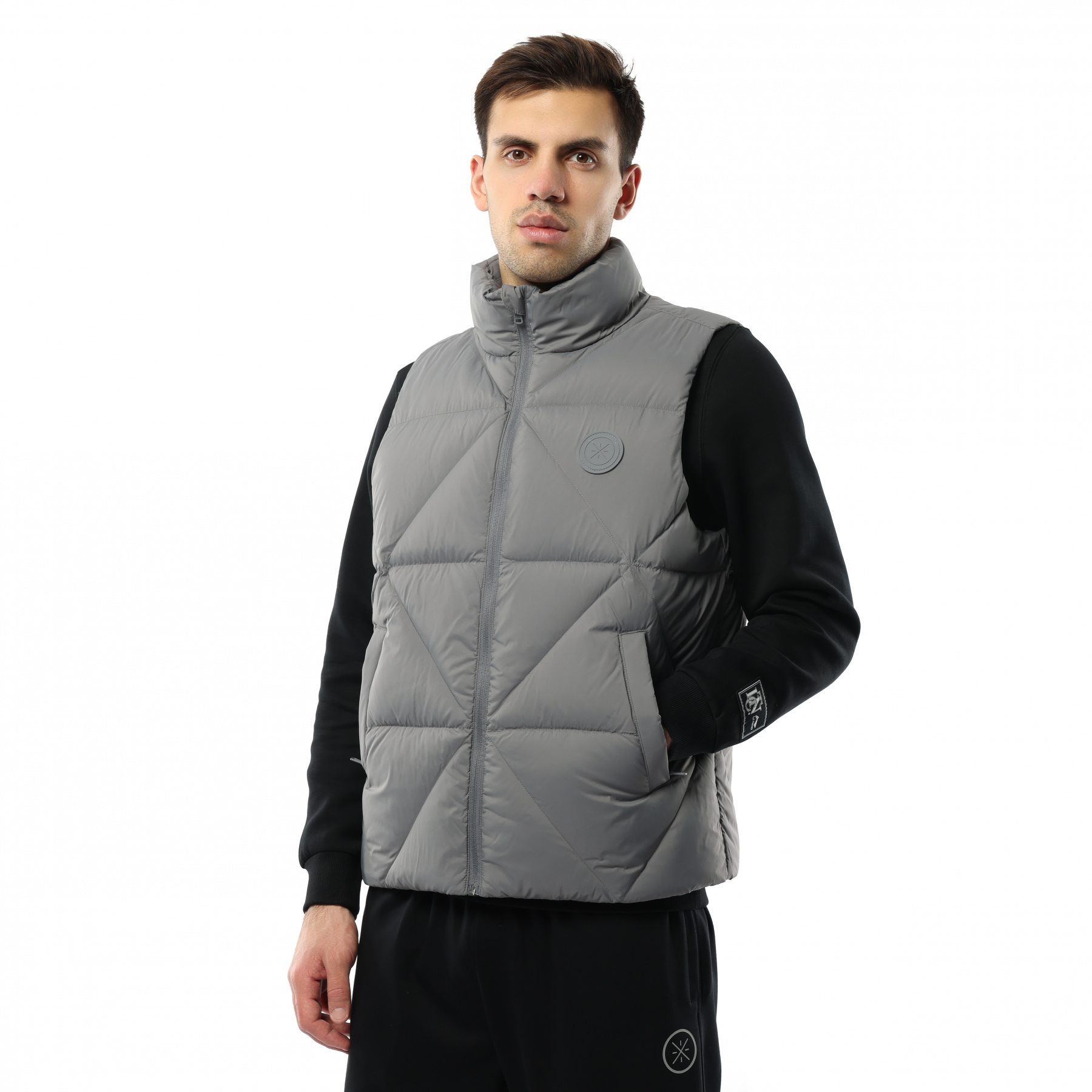 AMRV105-2 Жилет пуховый Wade Performance серый