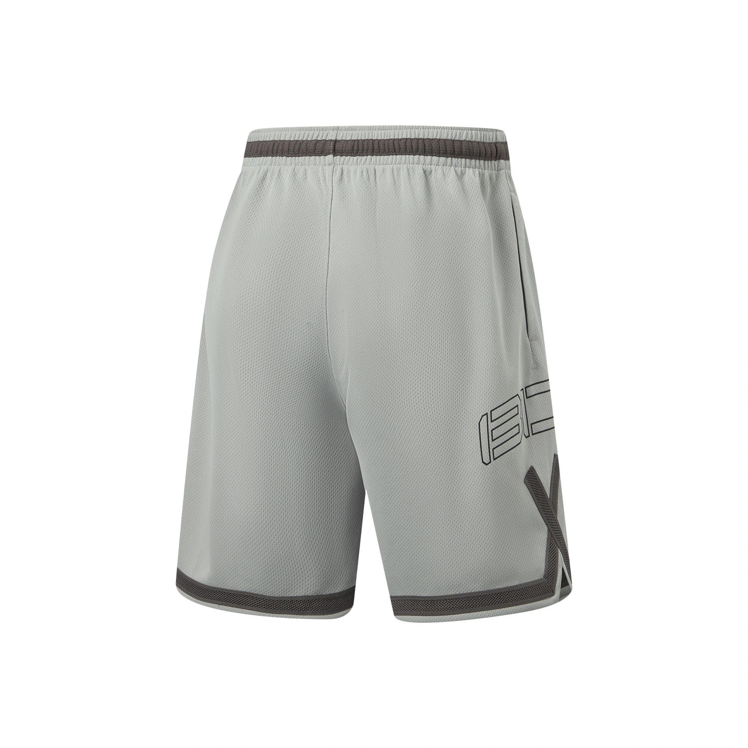 AAPW047-5 Шорты Badfive Streetball серый