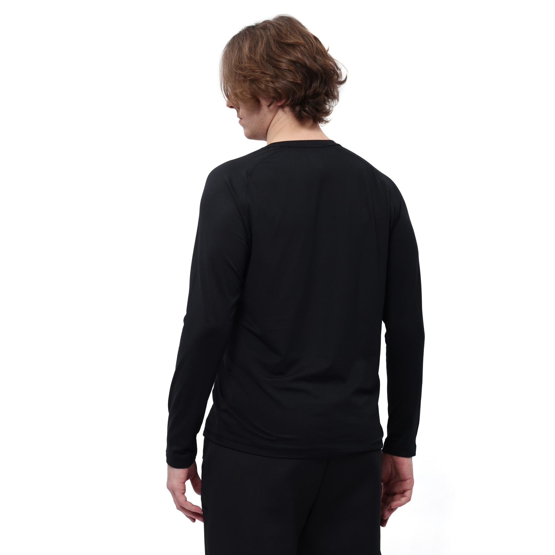 ATLW071-3 Лонгслив Workout черный