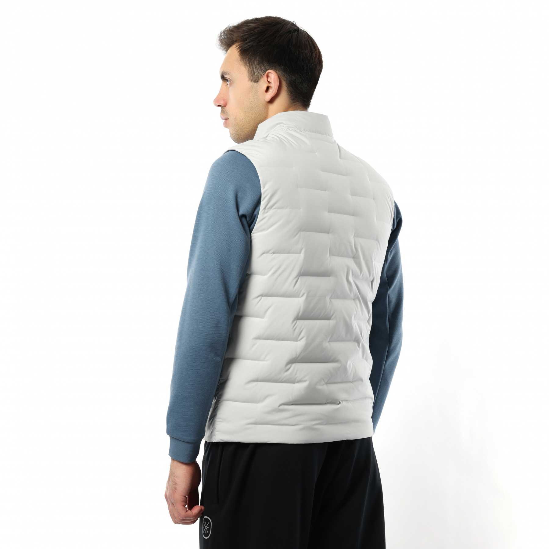 AMRV089-1 Жилет пуховый Essentials серый