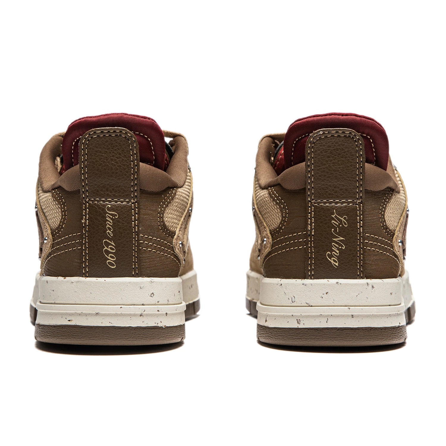 AECU018-2 Кеды для скейтбординга Wave Pro коричневые