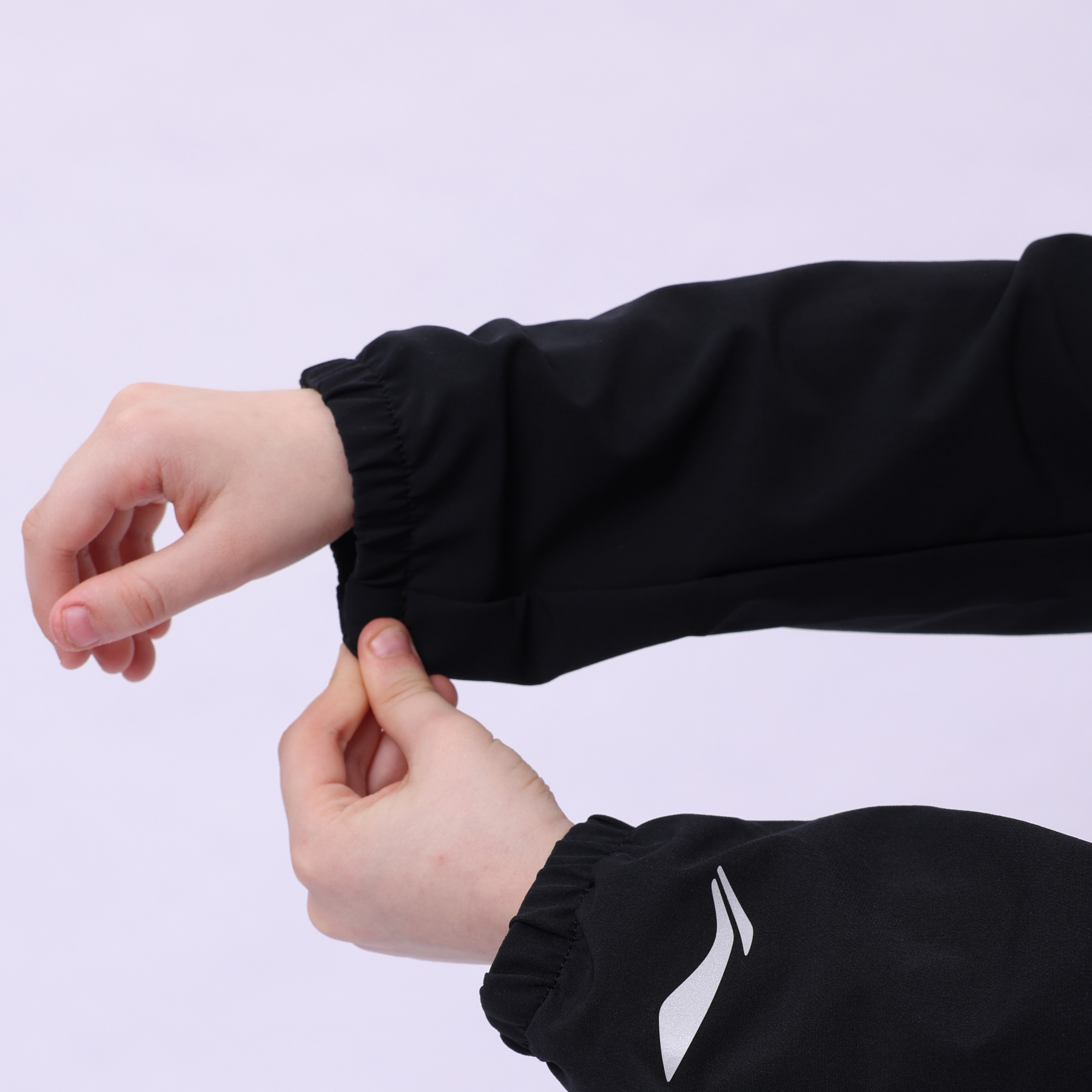 YFDU053-3 Professional Sports Windbreaker Black