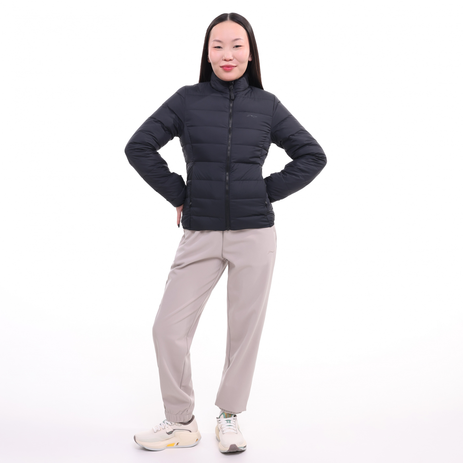 AYMU112-2 Пуховик Essentials черный