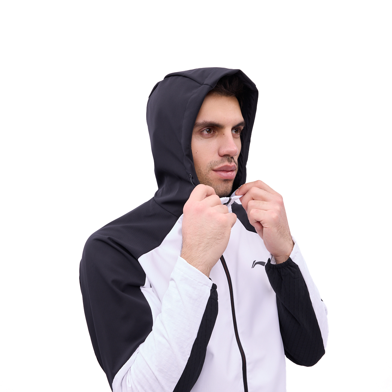 AFDVB55-4 Ветровка Jogging белый / черный