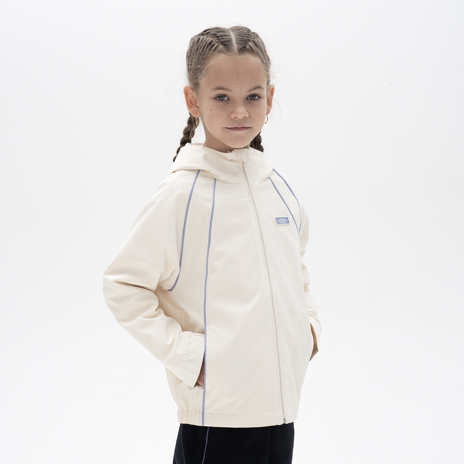 YFDU014-3 Спортивная ветровка Sports Life бежевая