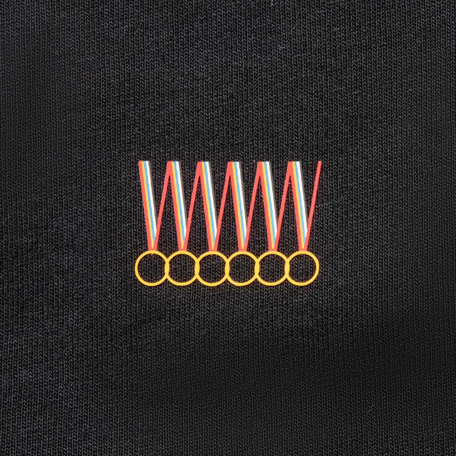 AHSW391-1 Футболка Retro Sports черный