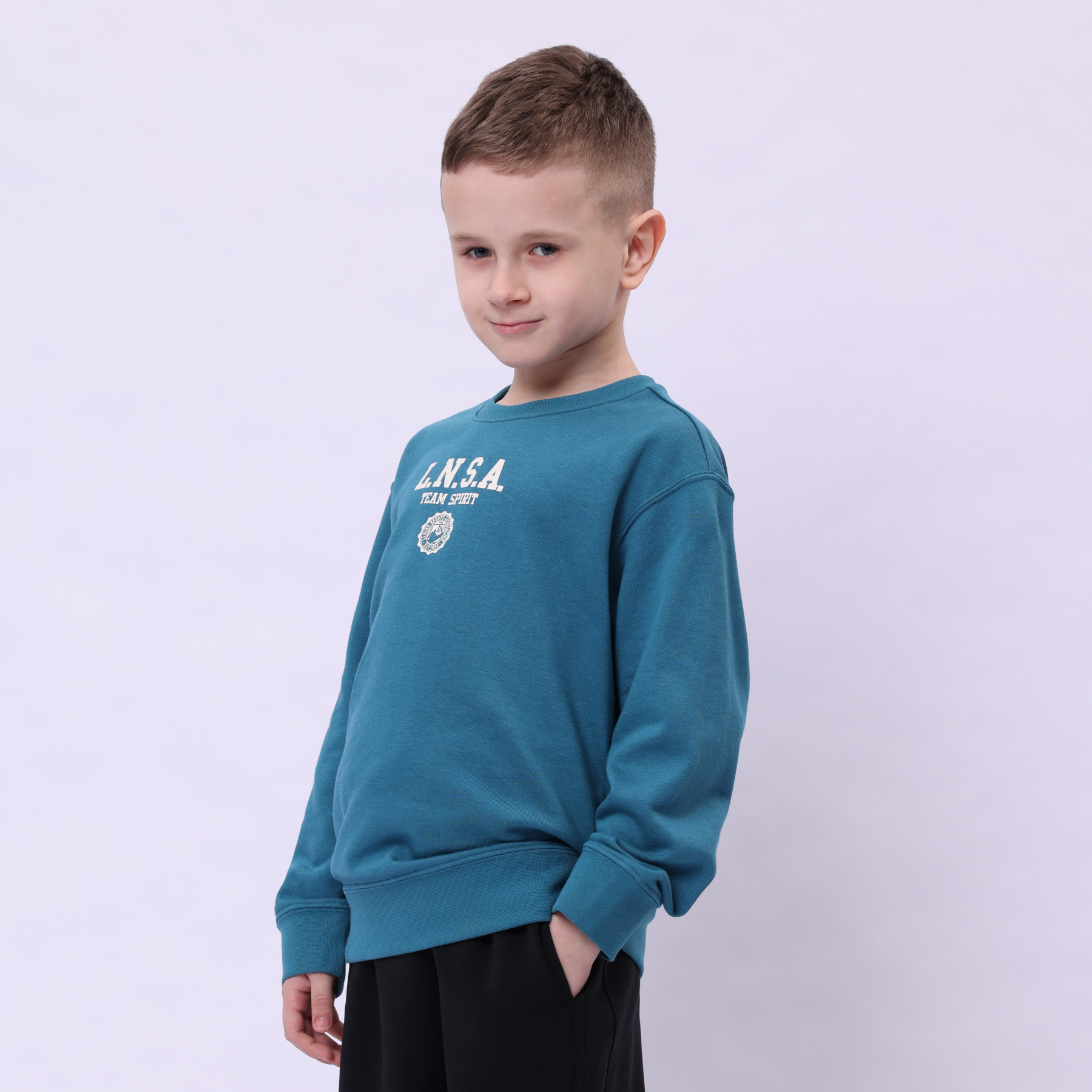 YWDU129-3 Свитшот Lifestyle мульти