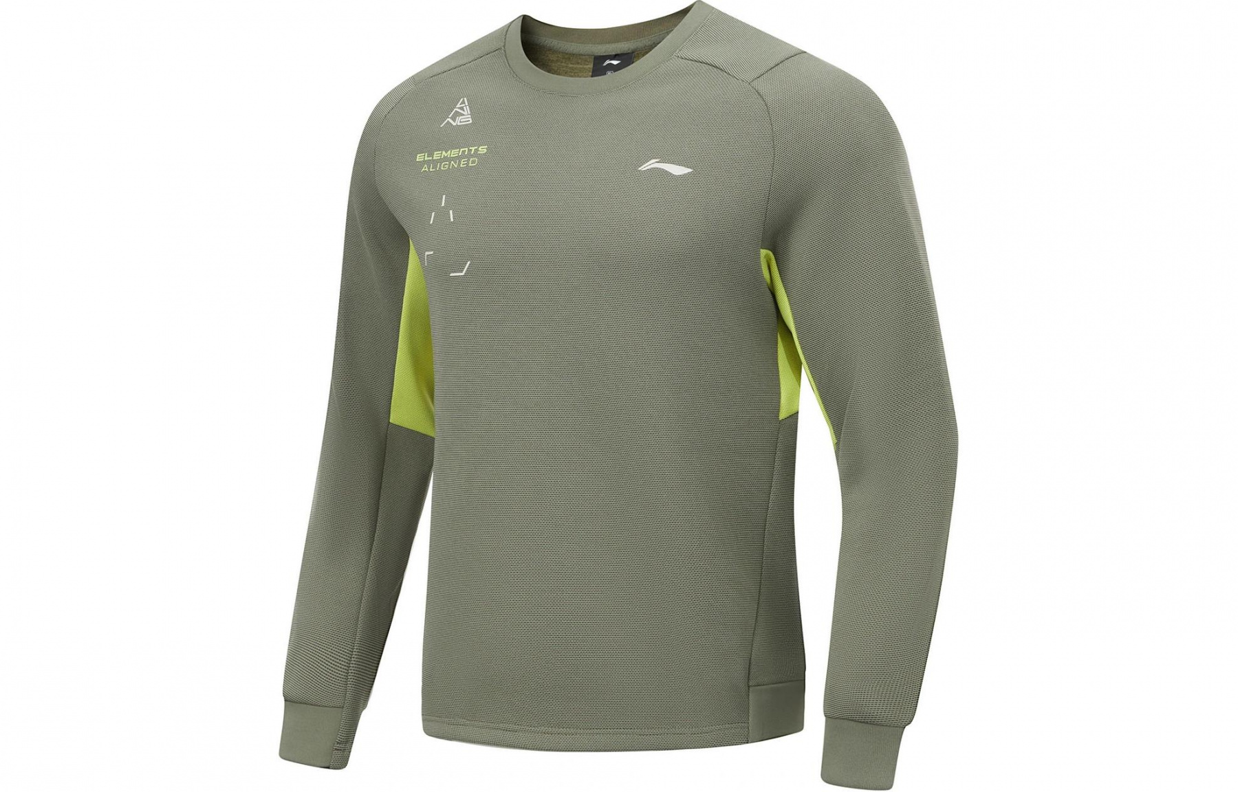 AWDU063-3 Свитшот Active хаки