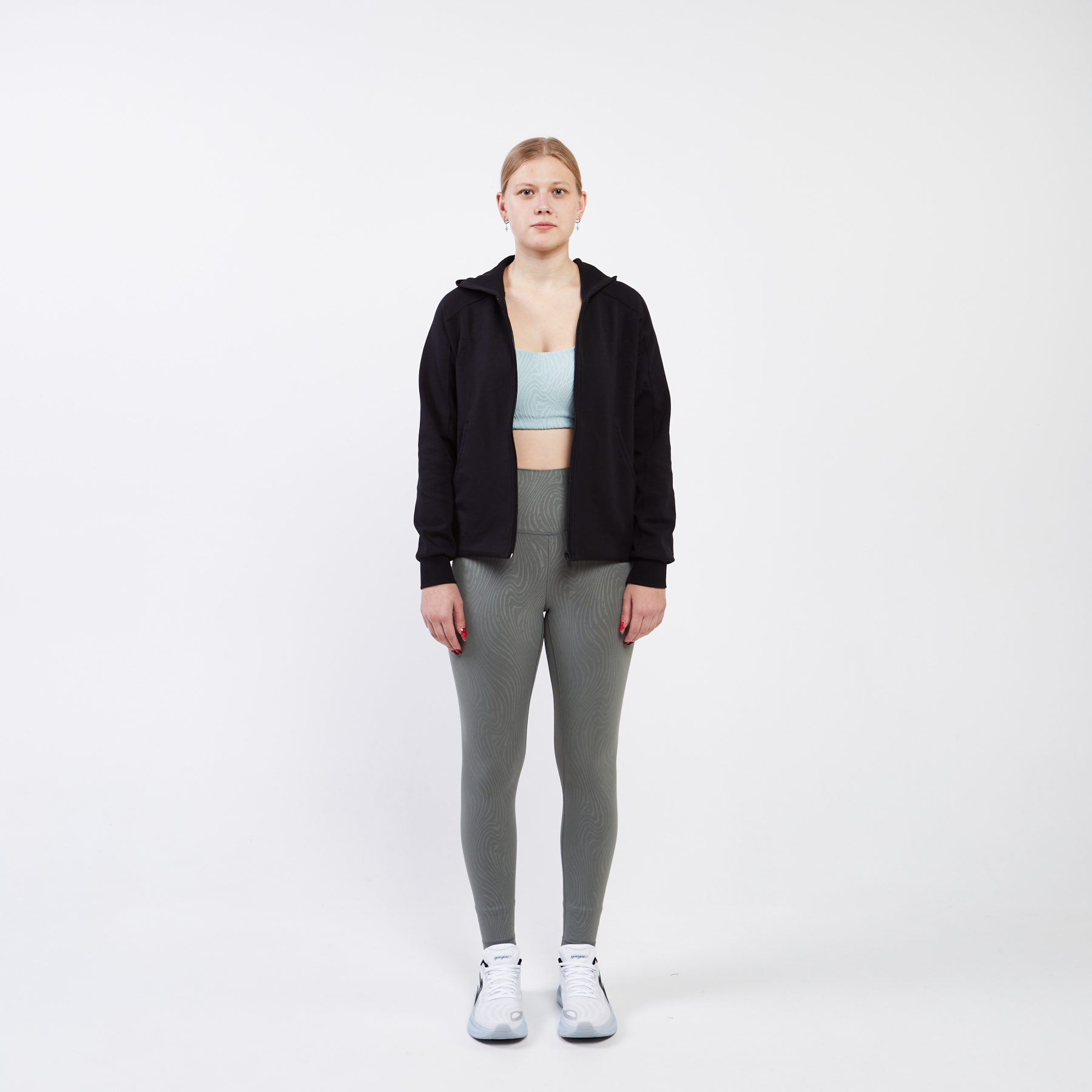 AWDU158-4 Худи Fitness черный