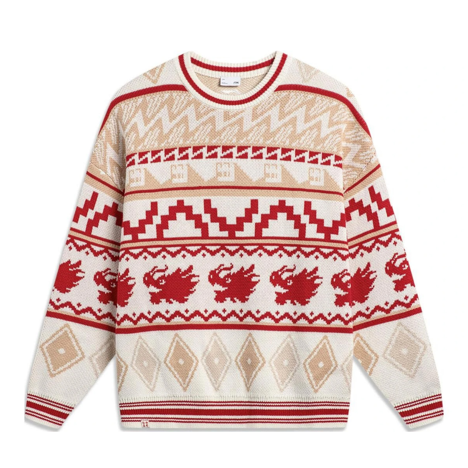 AMBU025-2 Свитер Sports Life бежевый