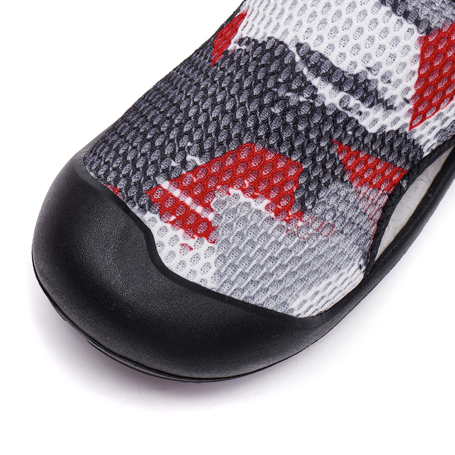 YKKT014-5 Lifestyle Kids Sandals Black/Fiery Red Camouflage