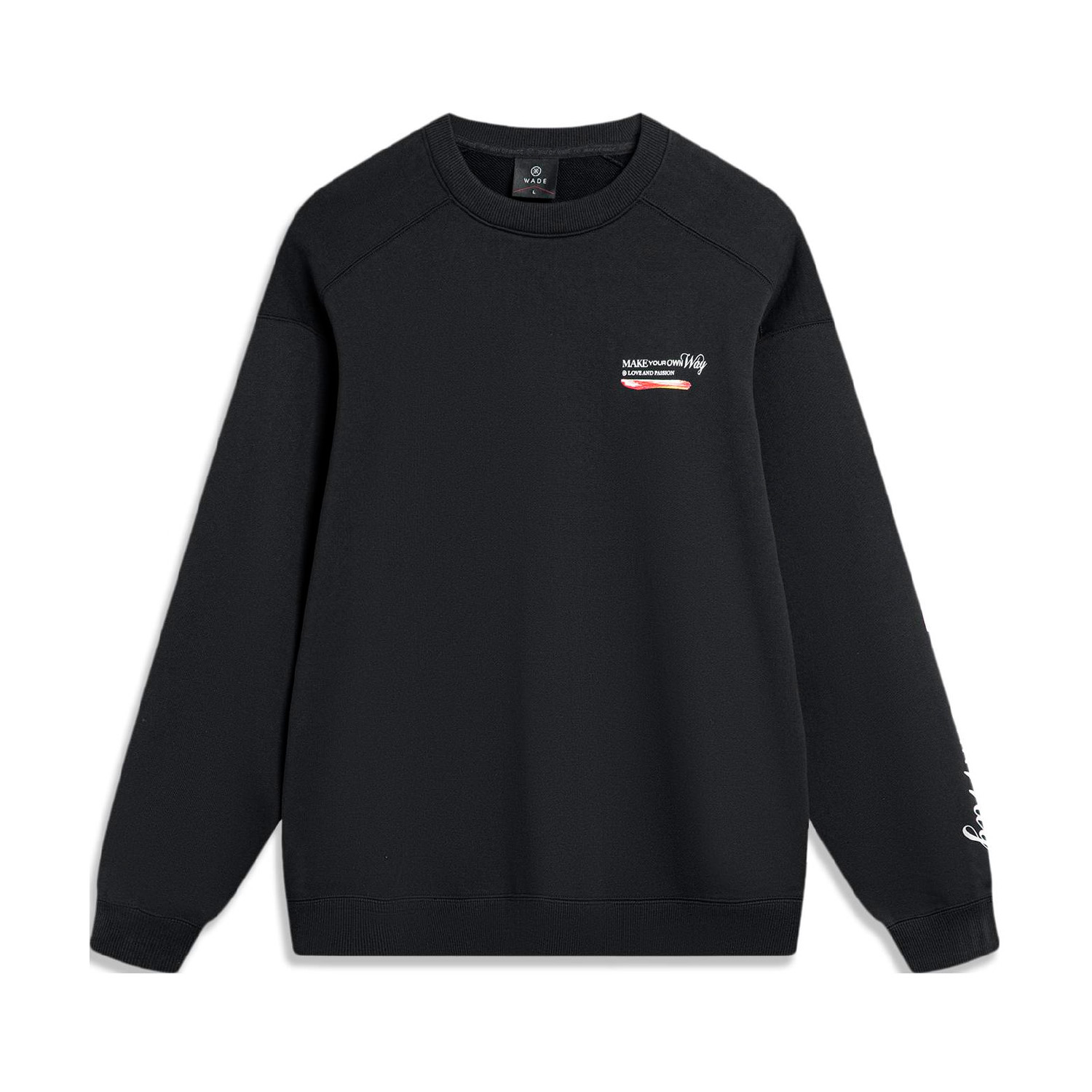 AWDU001-1 Свитшот Wade Lifestyle черный