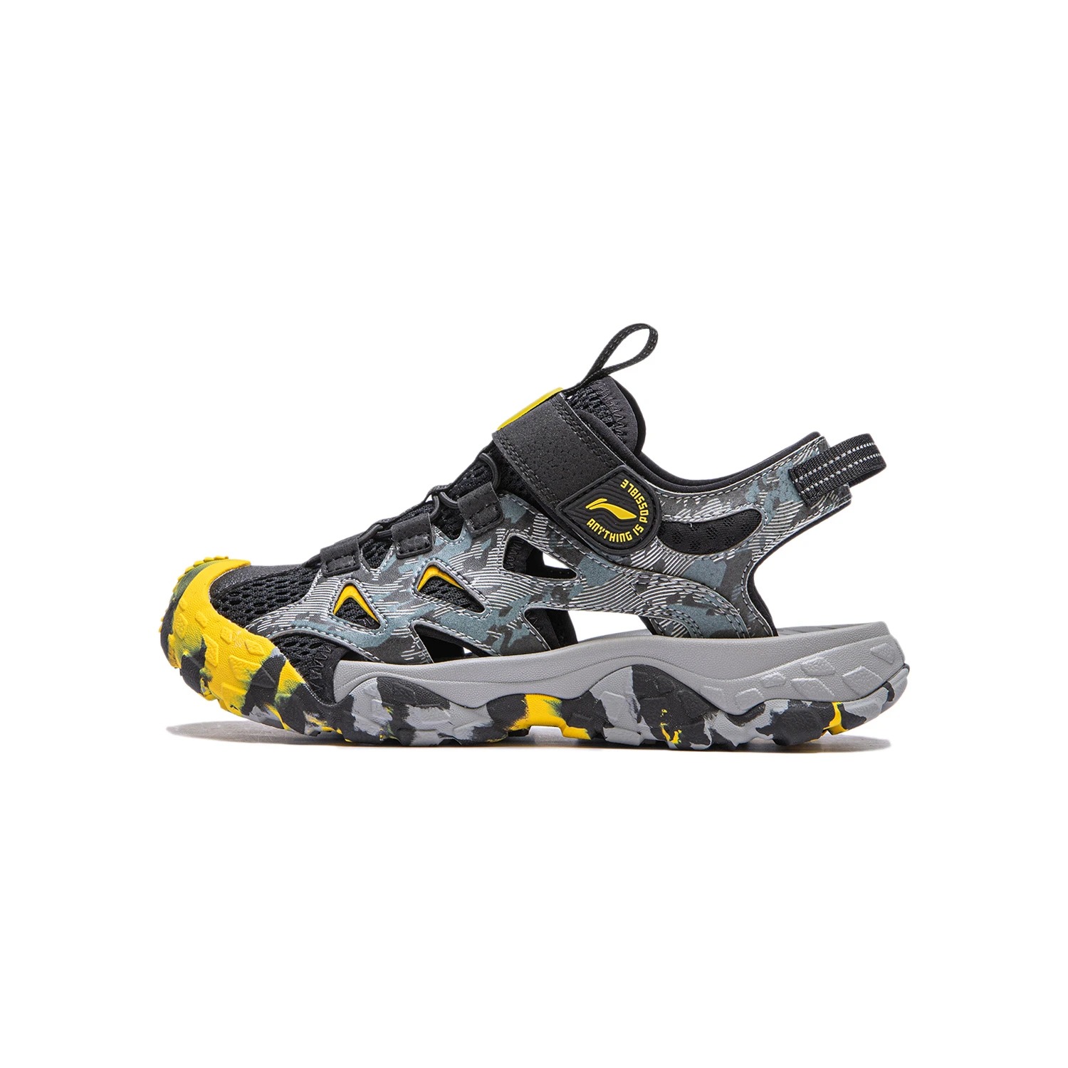 YKUU010-1 Сандалии детские Lifestyle черные