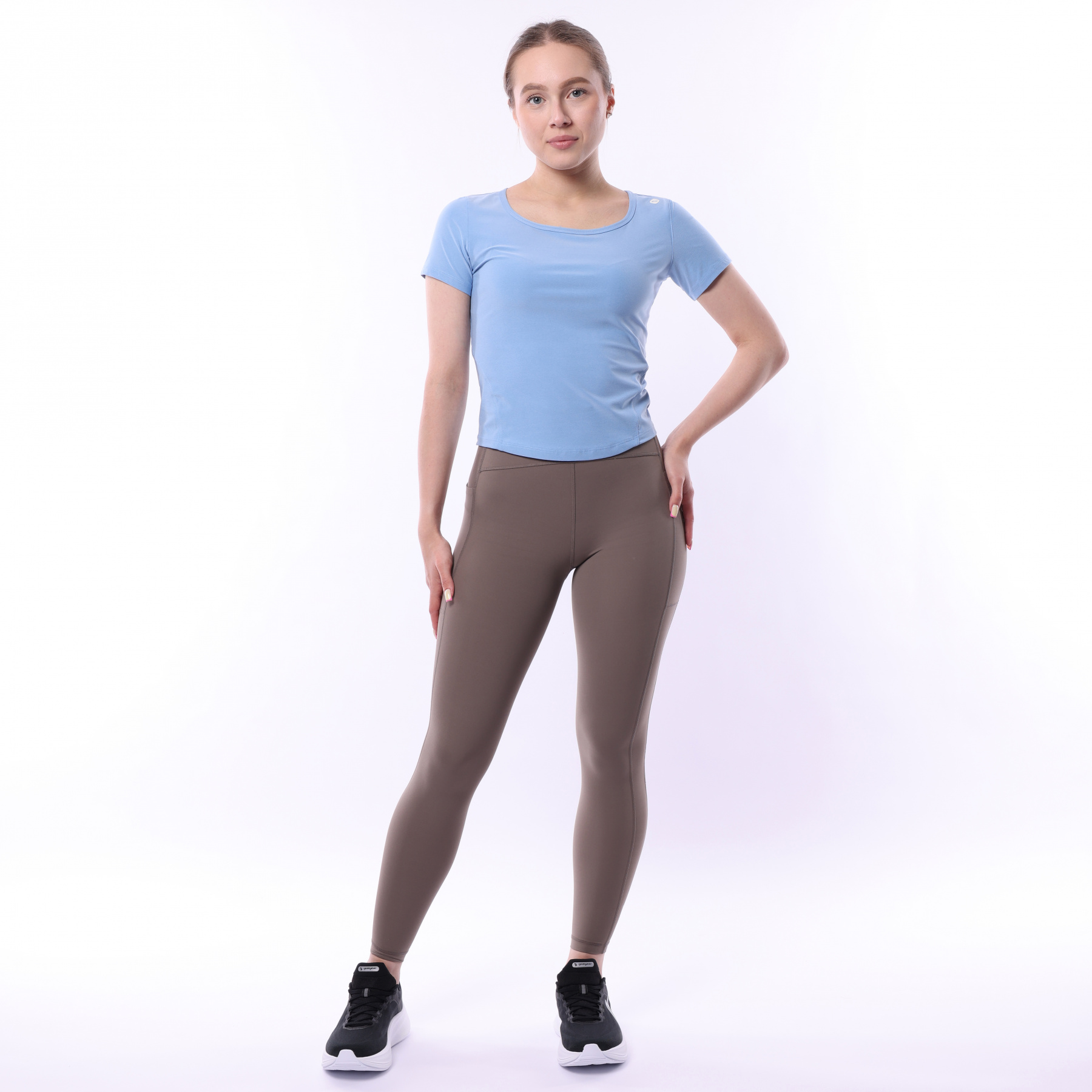 ATSV422-4 Футболка Yoga синий