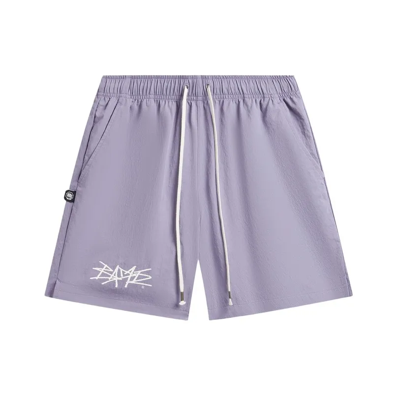 AKSW109-5 Шорты Badfive Culture фиолетовый