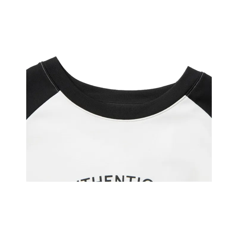 AHSV194-4 Футболка Lifestyle белый / черный