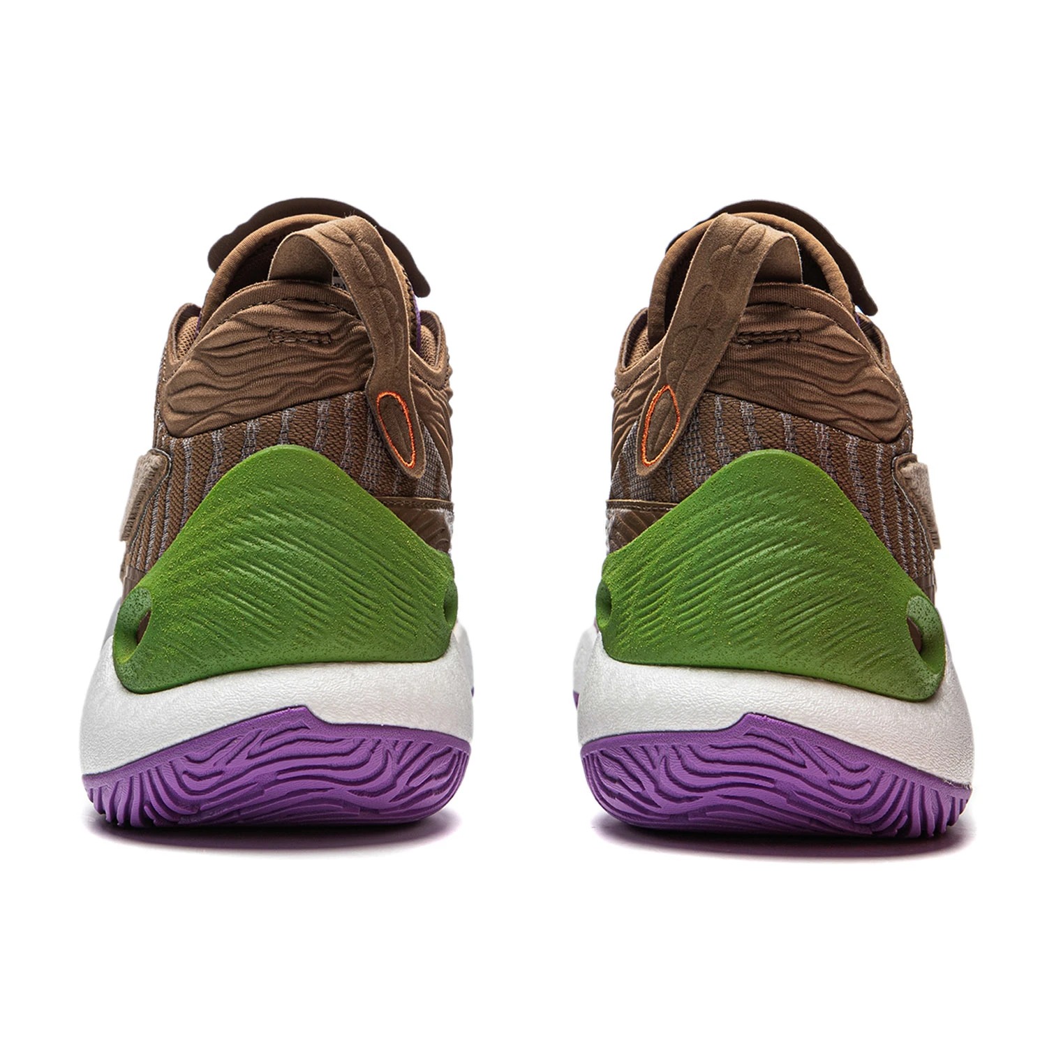 ABAU087-1 Баскетбольные кроссовки Yushuai 18 коричневые