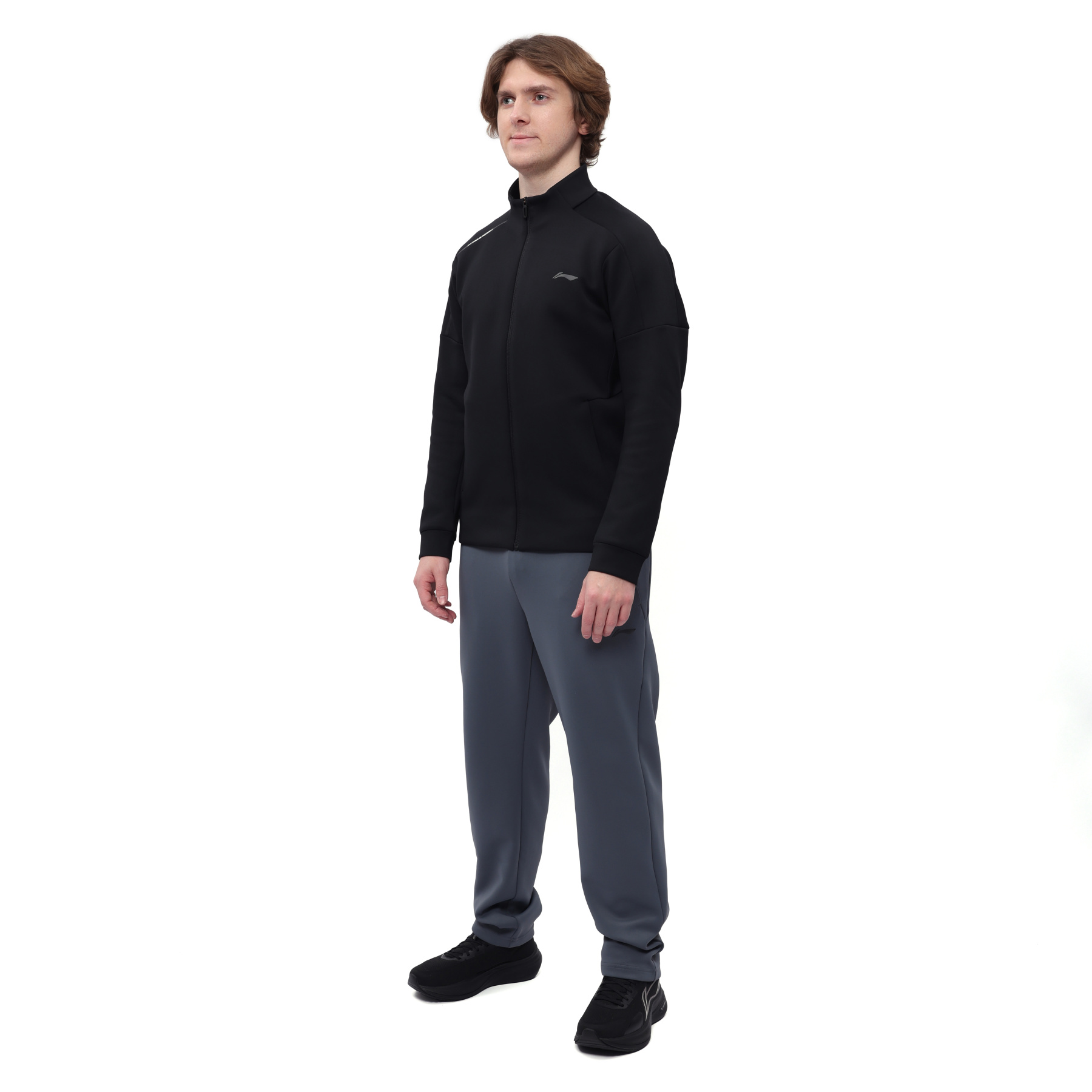 AKLW039-4 Брюки джоггеры Essentials серый