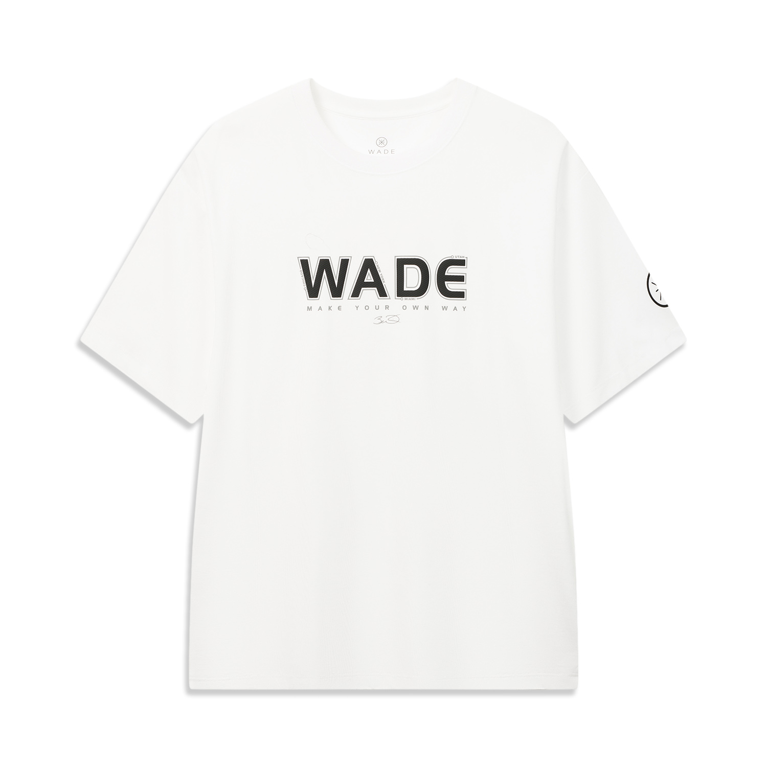 AHSW143-6 Футболка Wade белый