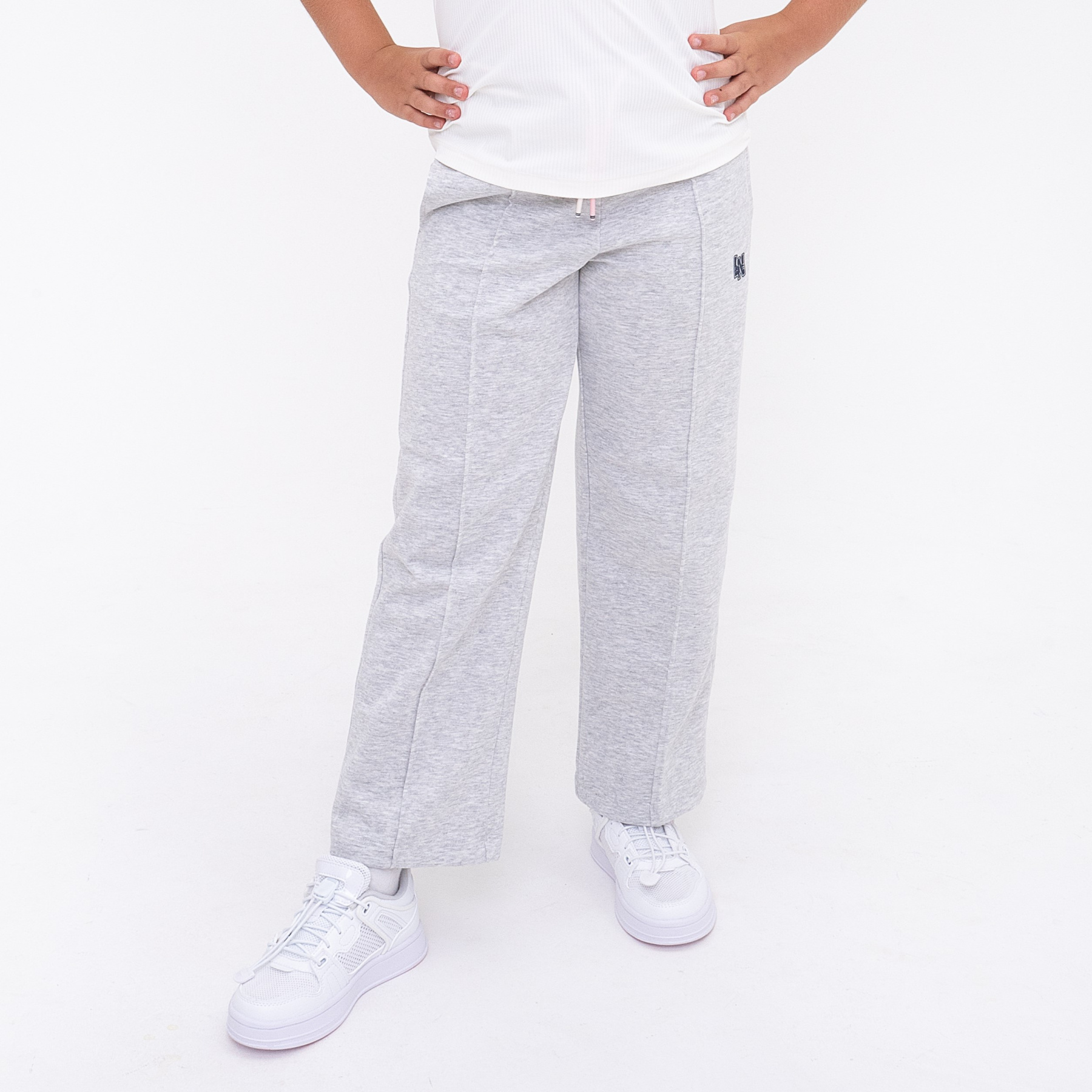 YKLU146-3 Брюки спортивные The Trend серые