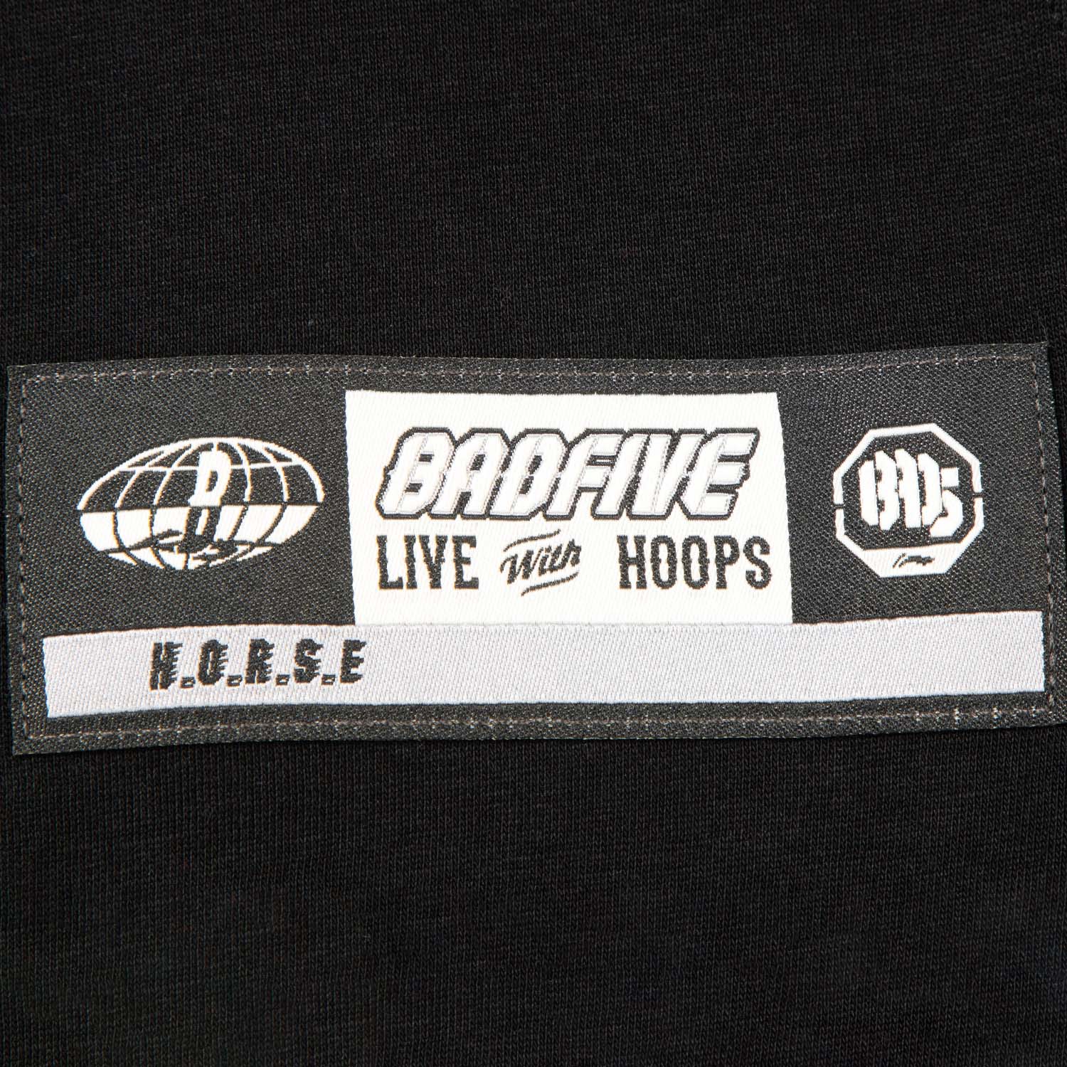 AWDW029-6 Толстовка Badfive Streetball черный