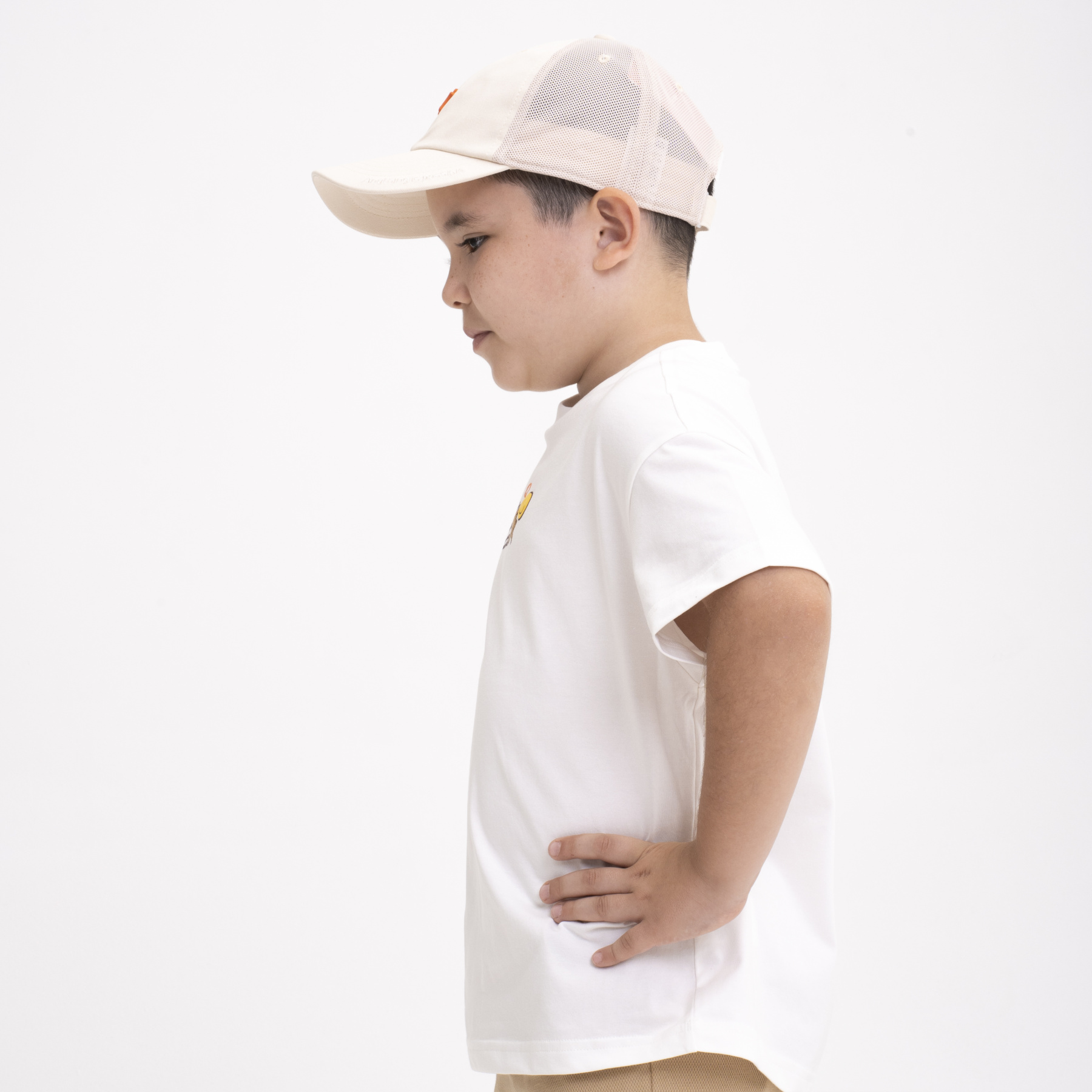 YHSU133-1 Футболка Outdoor молочная