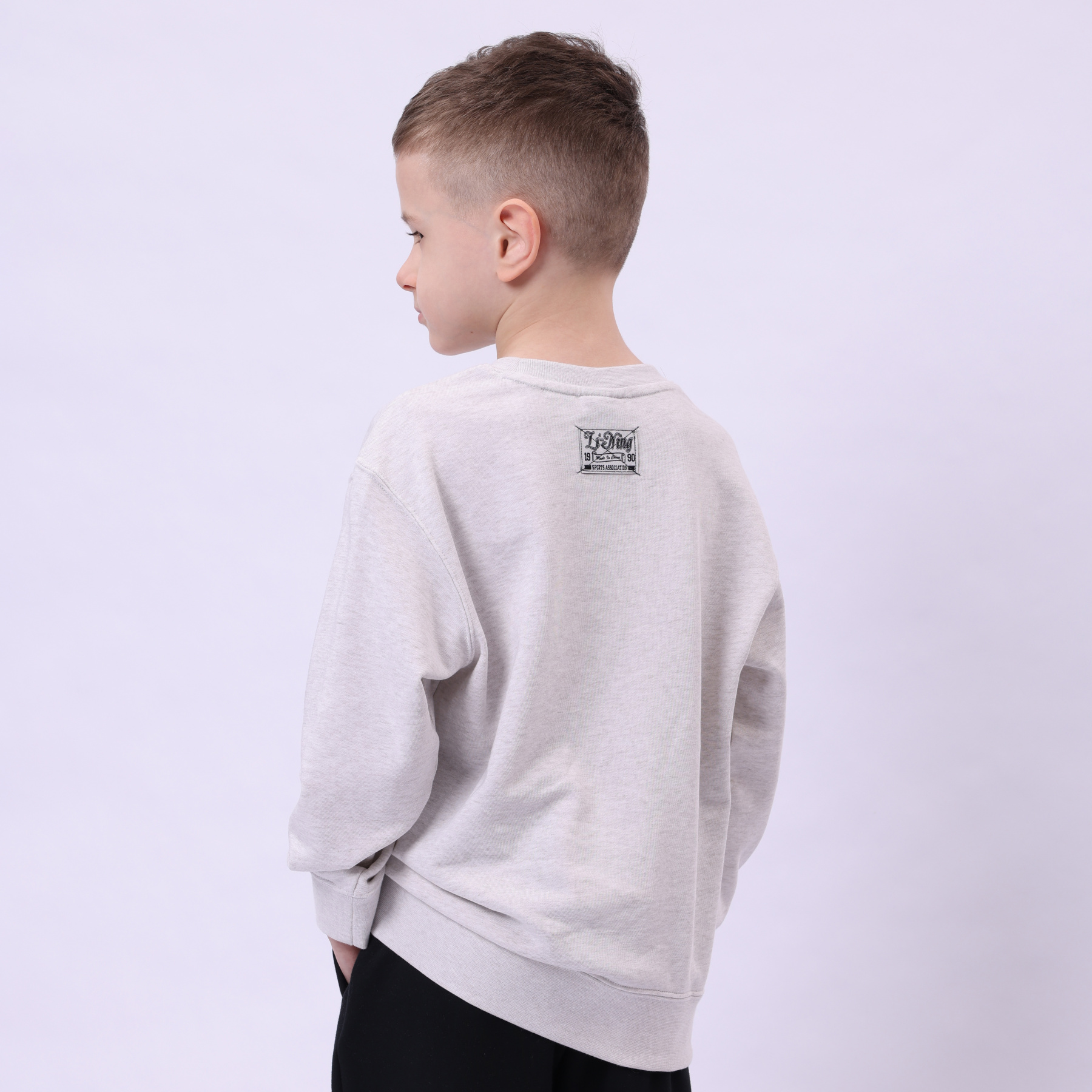 YWDU129-2 Свитшот Lifestyle серый