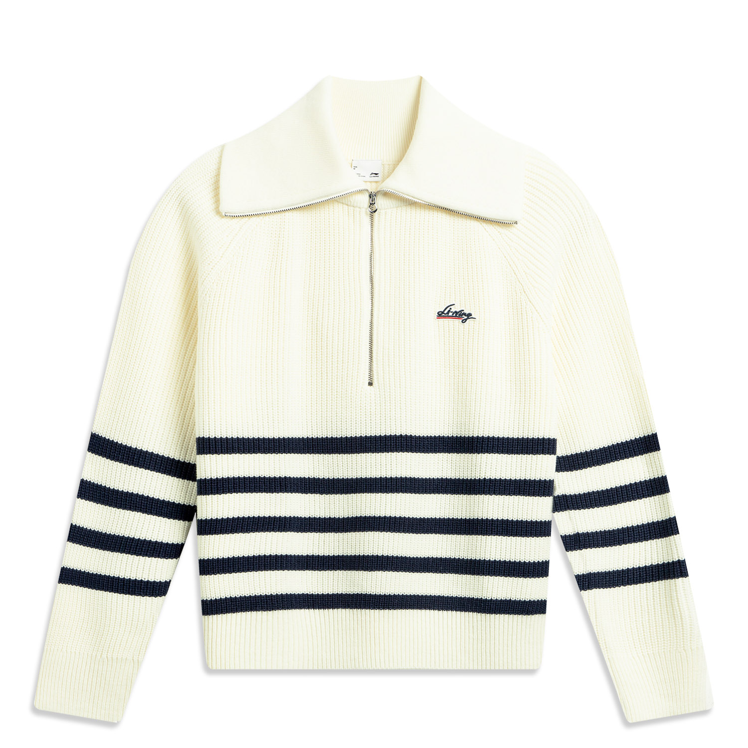 AMBV340-1 Джемпер вязанный Sports Style белый