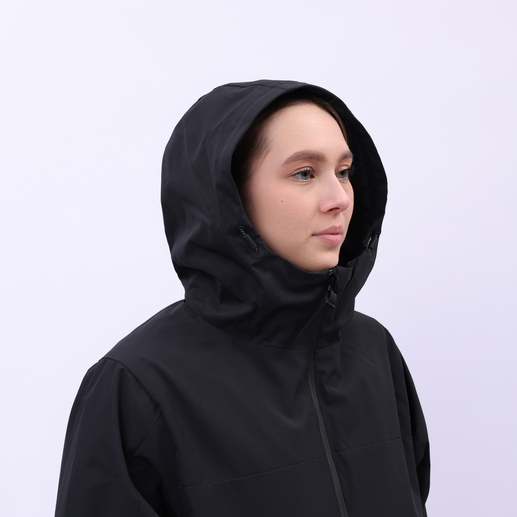 AWBU026-5 Пуховик + ветровка (3 в 1) Essentials чёрный