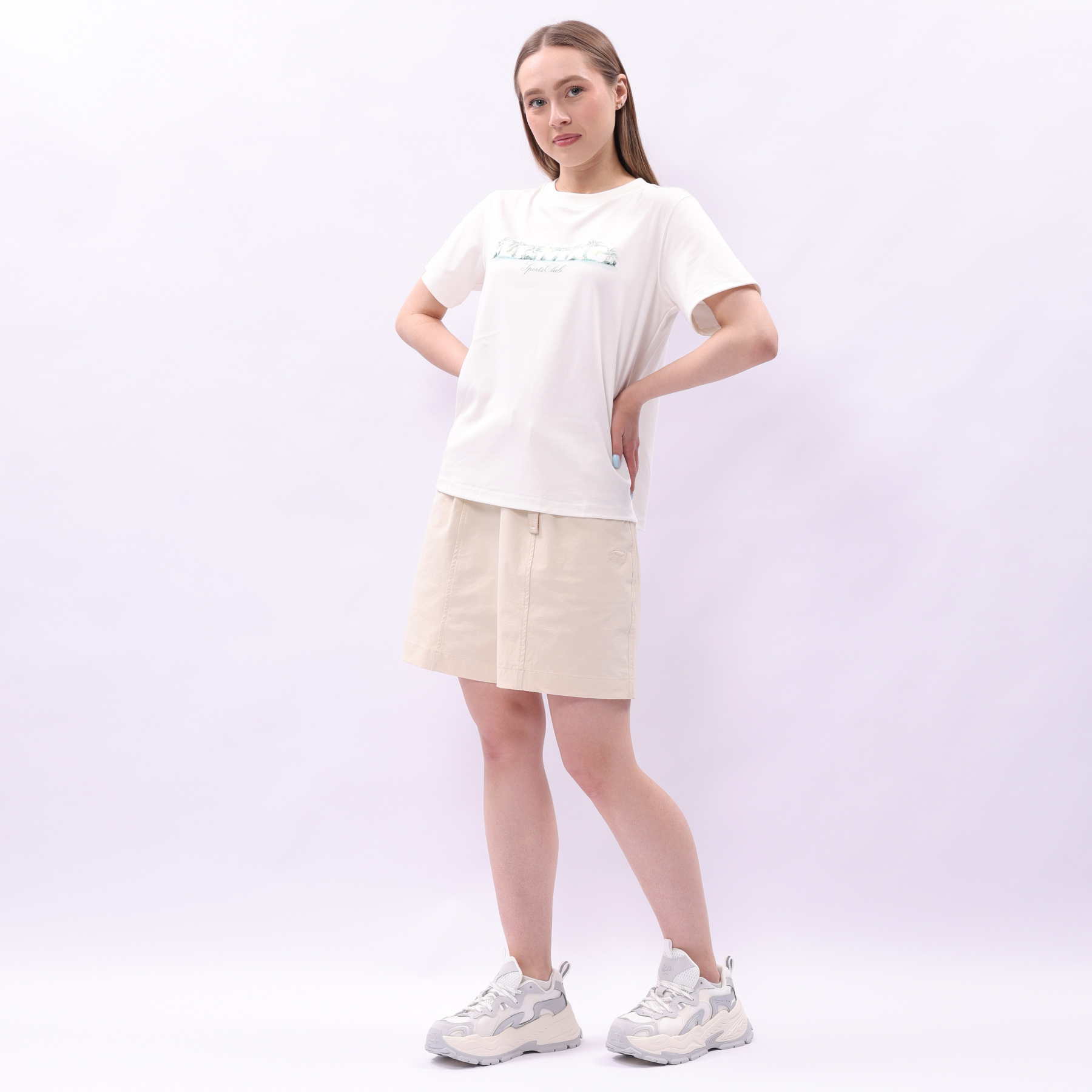 AKSV538-1 Шорты Cross зеленый