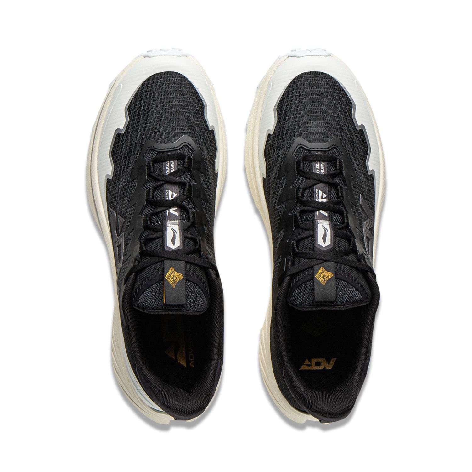 ARNW007-4 Кроссовки беговые Professional Running черный / бежевый