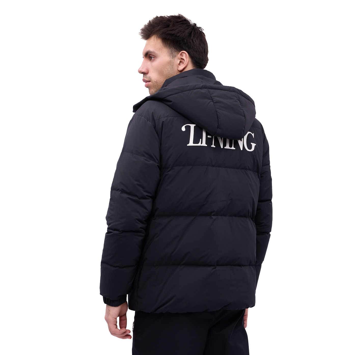 AYMV585-4 Пуховик Sports Style черный