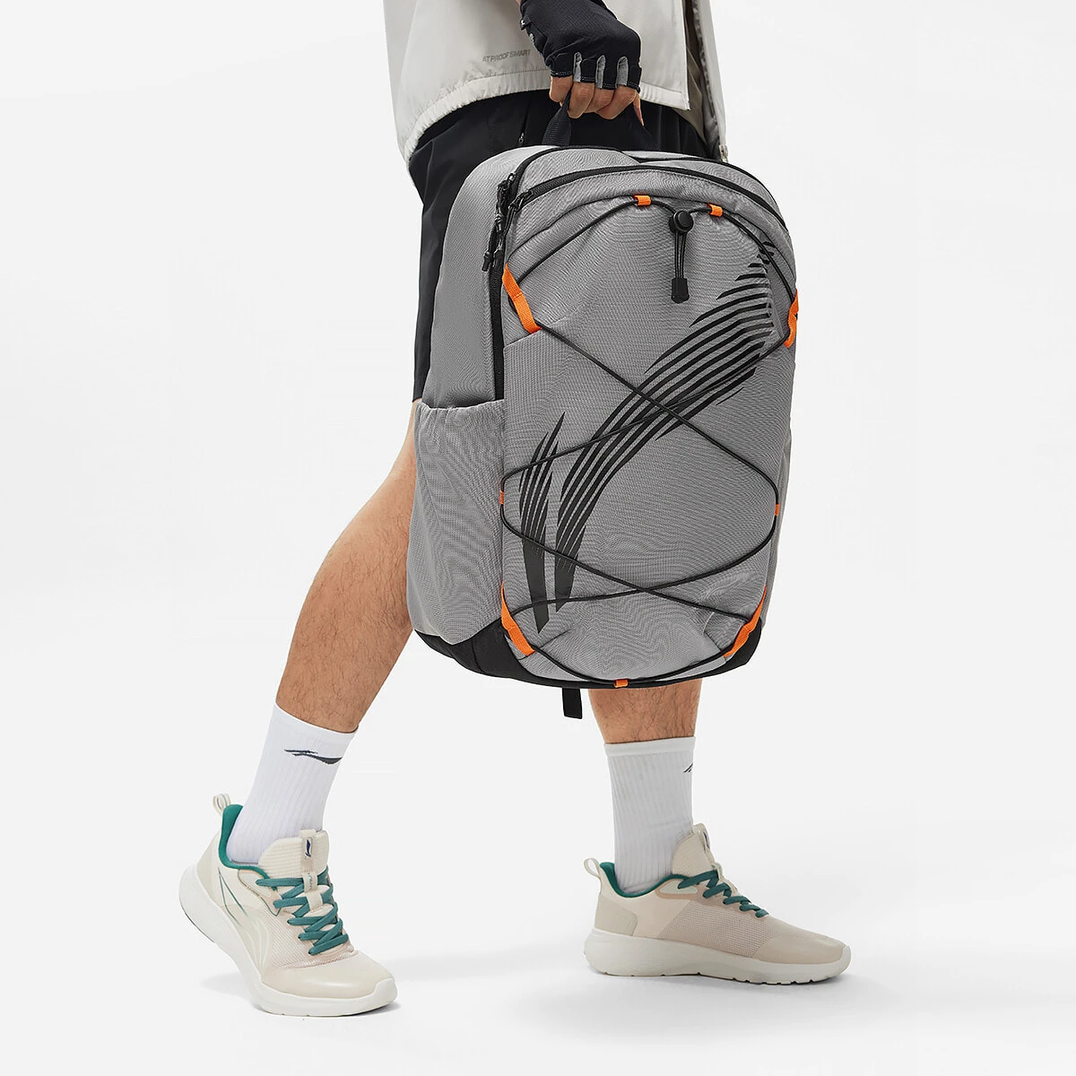 ABSU013-2 Рюкзак Fitness серый