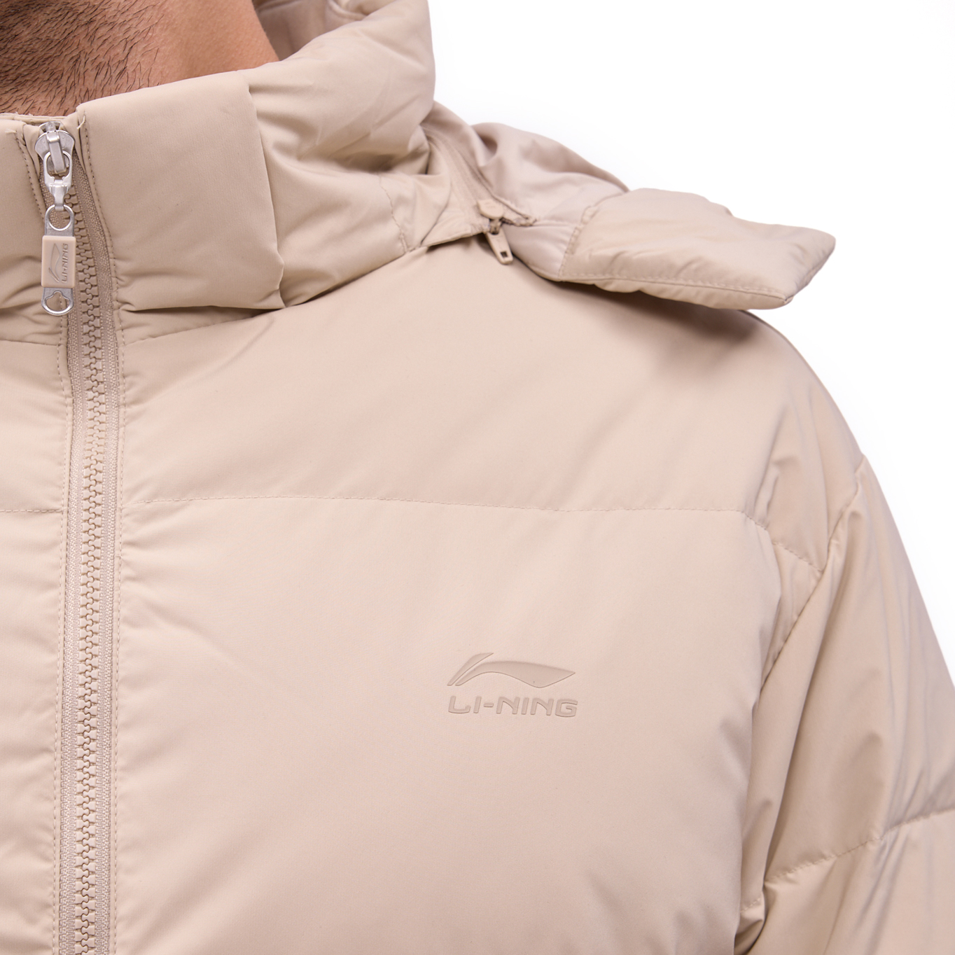 AYMV585-2 Пуховик Sports Style бежевый