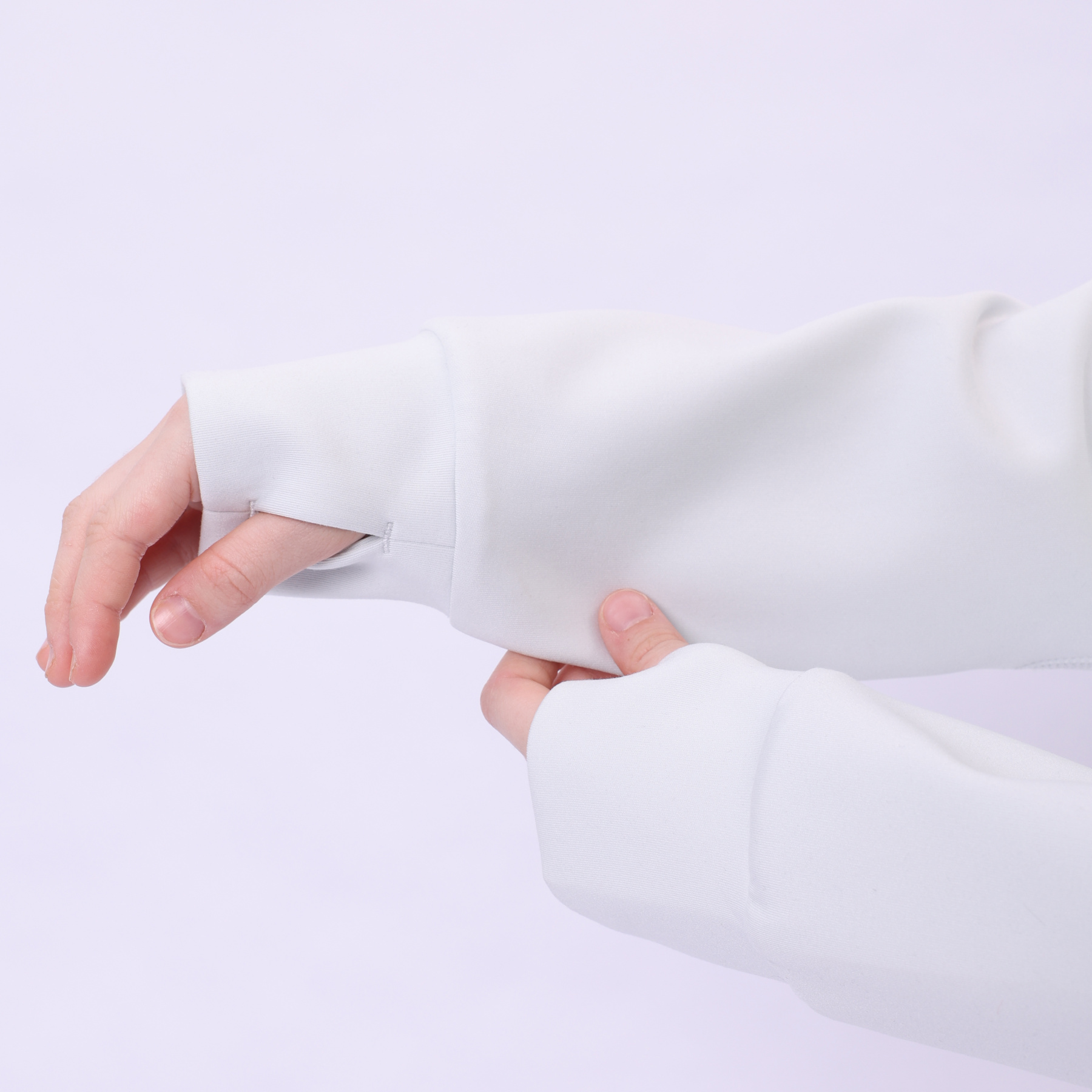 YFDU033-4 Professional Sports Knit Sports Coat Light Grey