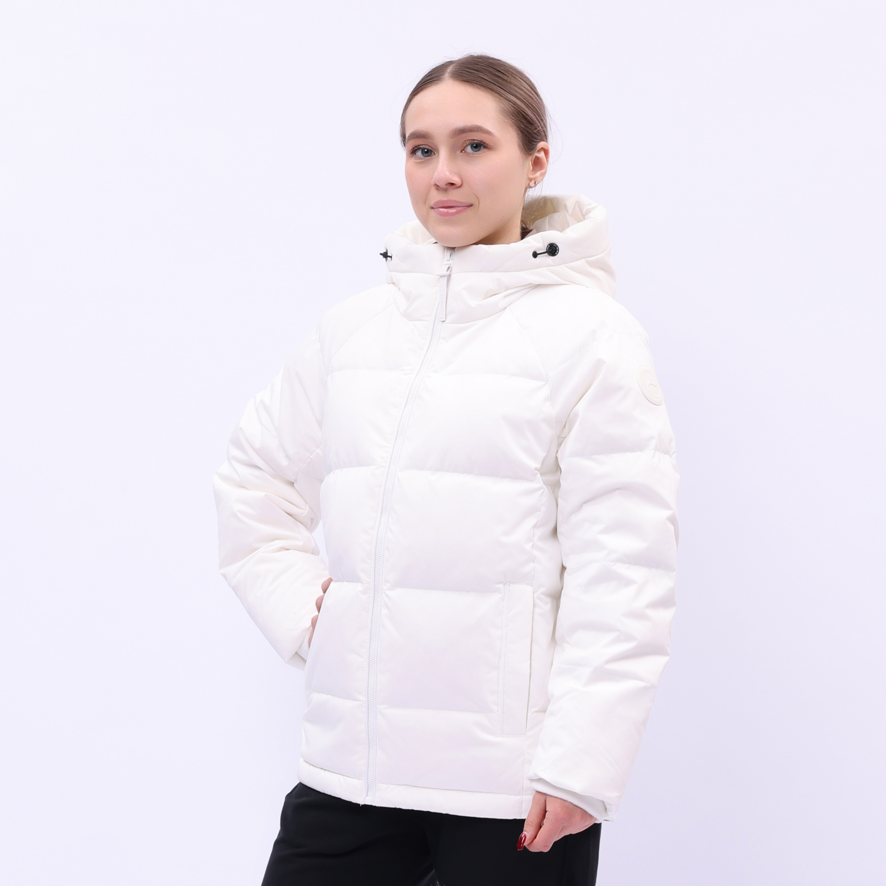 AYMU108-1 Пуховик Essentials белый