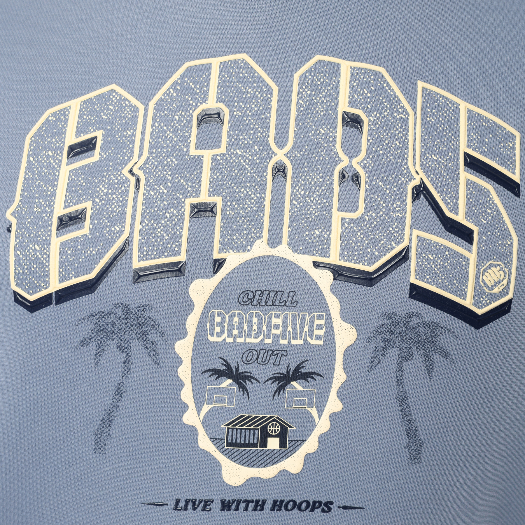 AWDV317-8 Толстовка Bad5 Off-Court синий