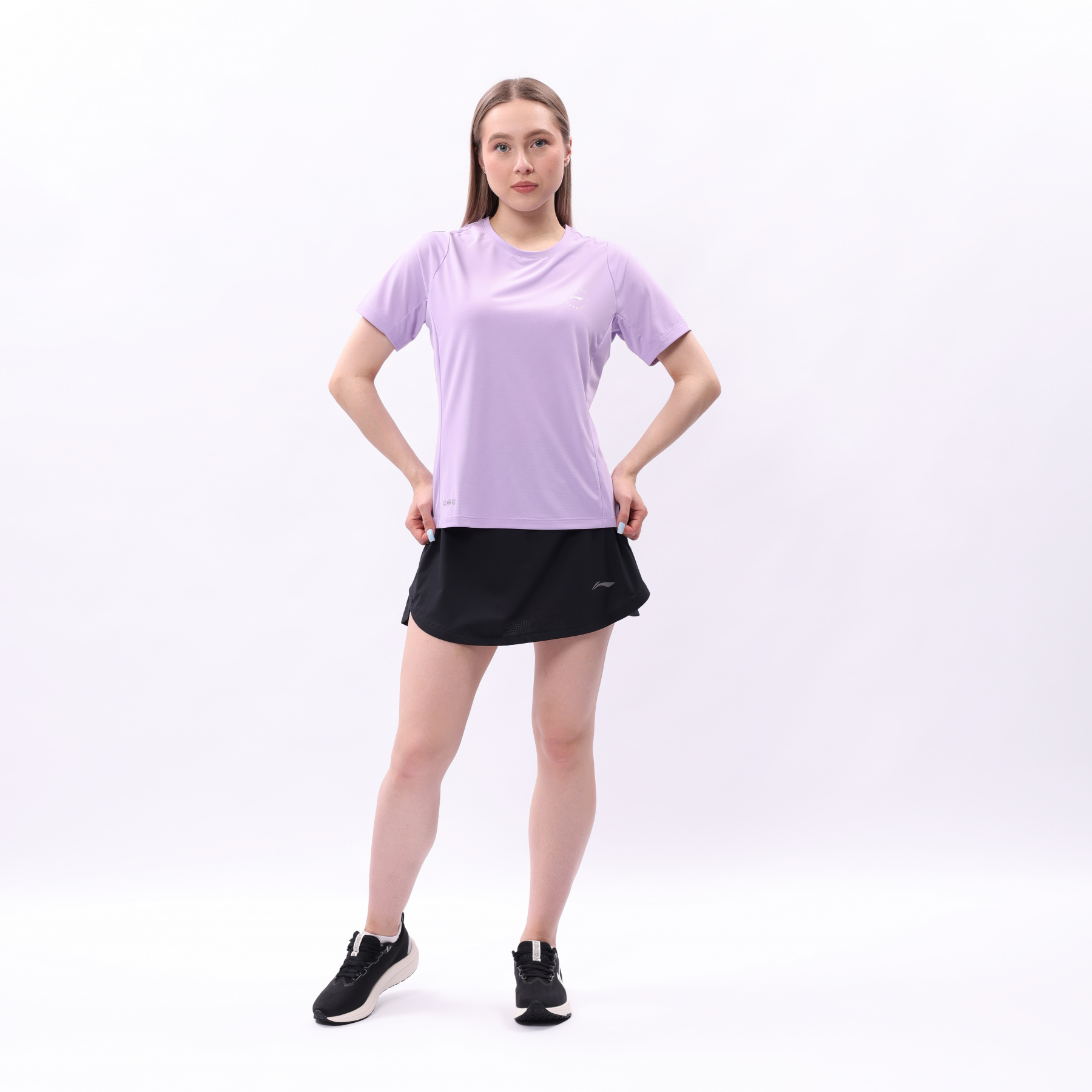 ATSV088-2 Футболка Jogging фиолетовый