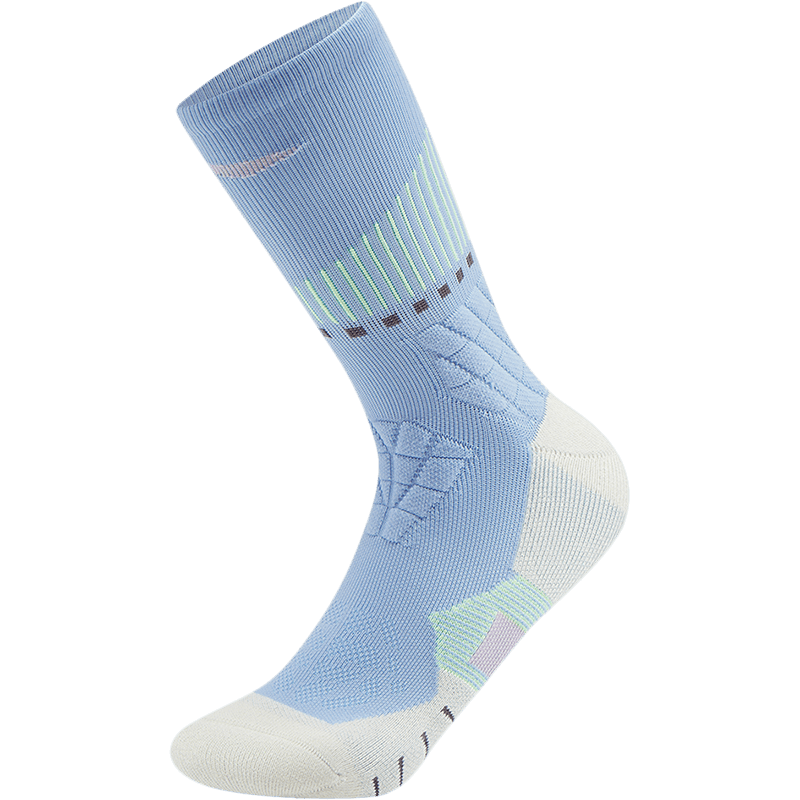 AWLV079-6 Носки высокие Professional Basketball голубой