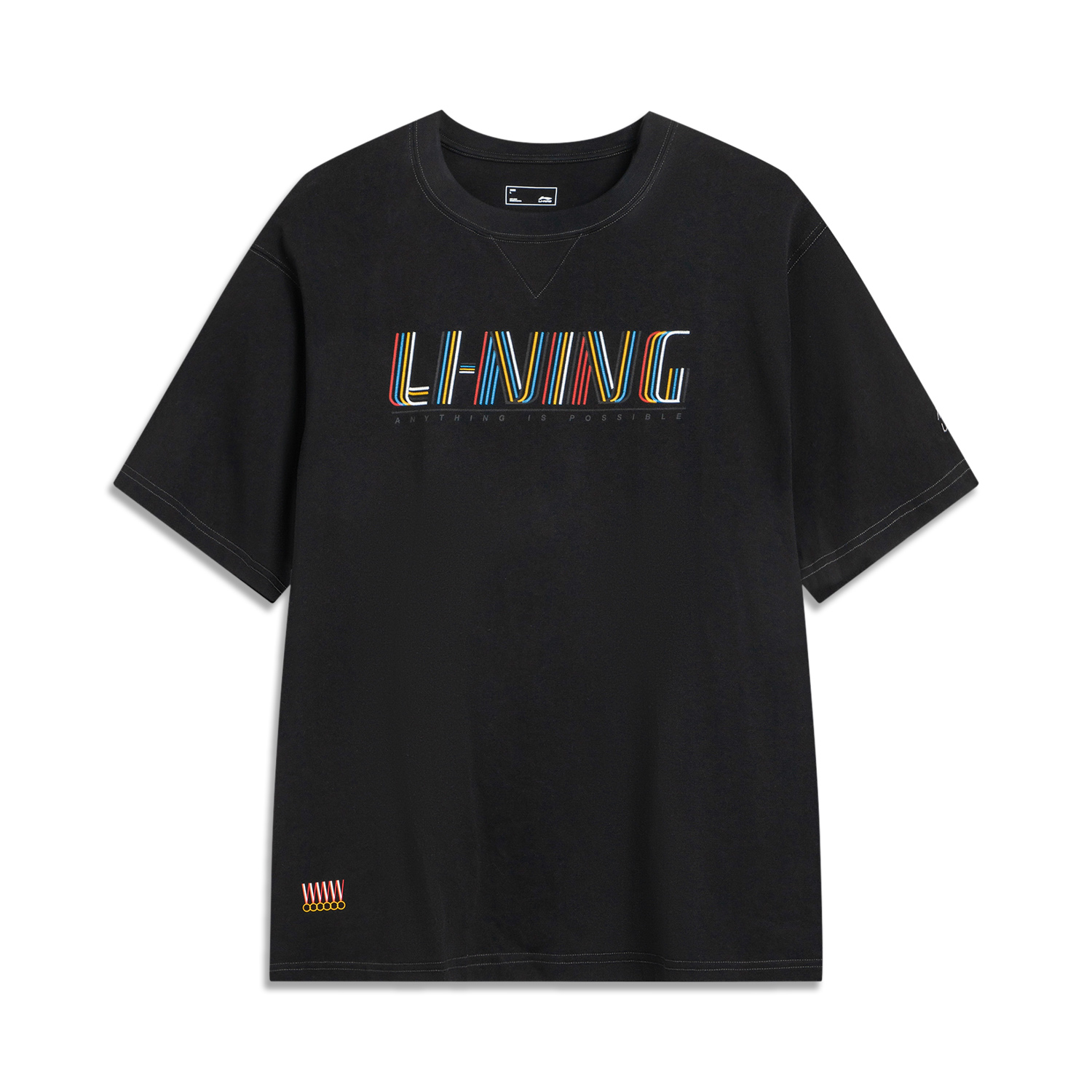 AHSW391-1 Футболка Retro Sports черный