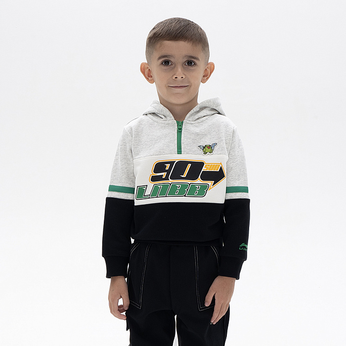 YWDT267-2 Худи Kids серый