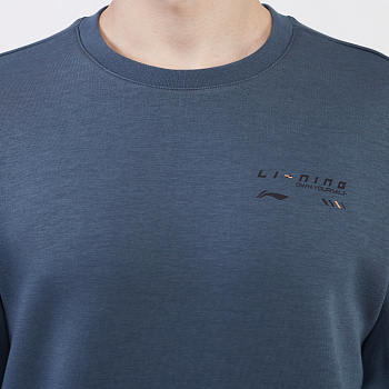 AWDU165-4 Свитшот Fitness голубой