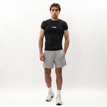 AKSV117-5 Шорты Workout серый