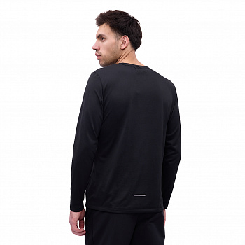 ATLV217-5 Лонгслив Trail Running черный