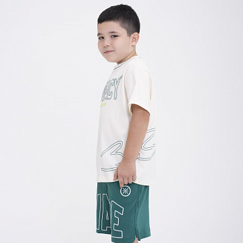 YHSU113-4 Футболка Wade молочная